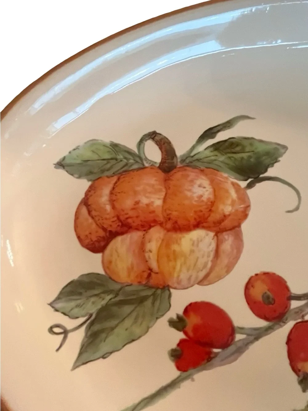 Italian ceramic Serving Platter Ceramica Mendichi Autumn Dinnerware